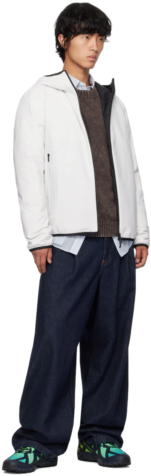 MONCLER Granier Jacket In White