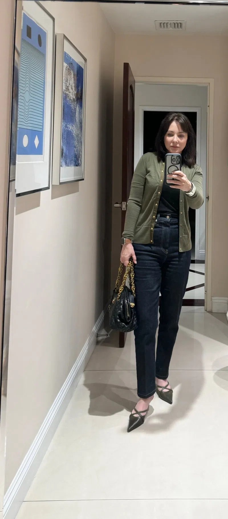 BOTTEGA VENETA 100mm Cha-cha Vinyl-heeled Mules In Black