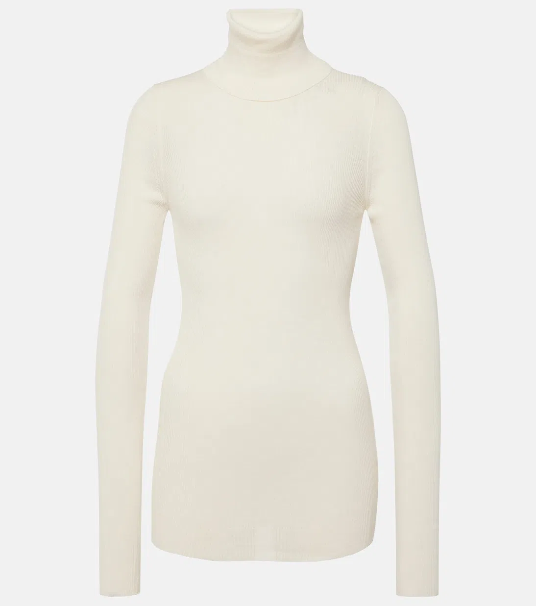 THE ROW Wool Wide-leg Trousers Front Pleats In Brown