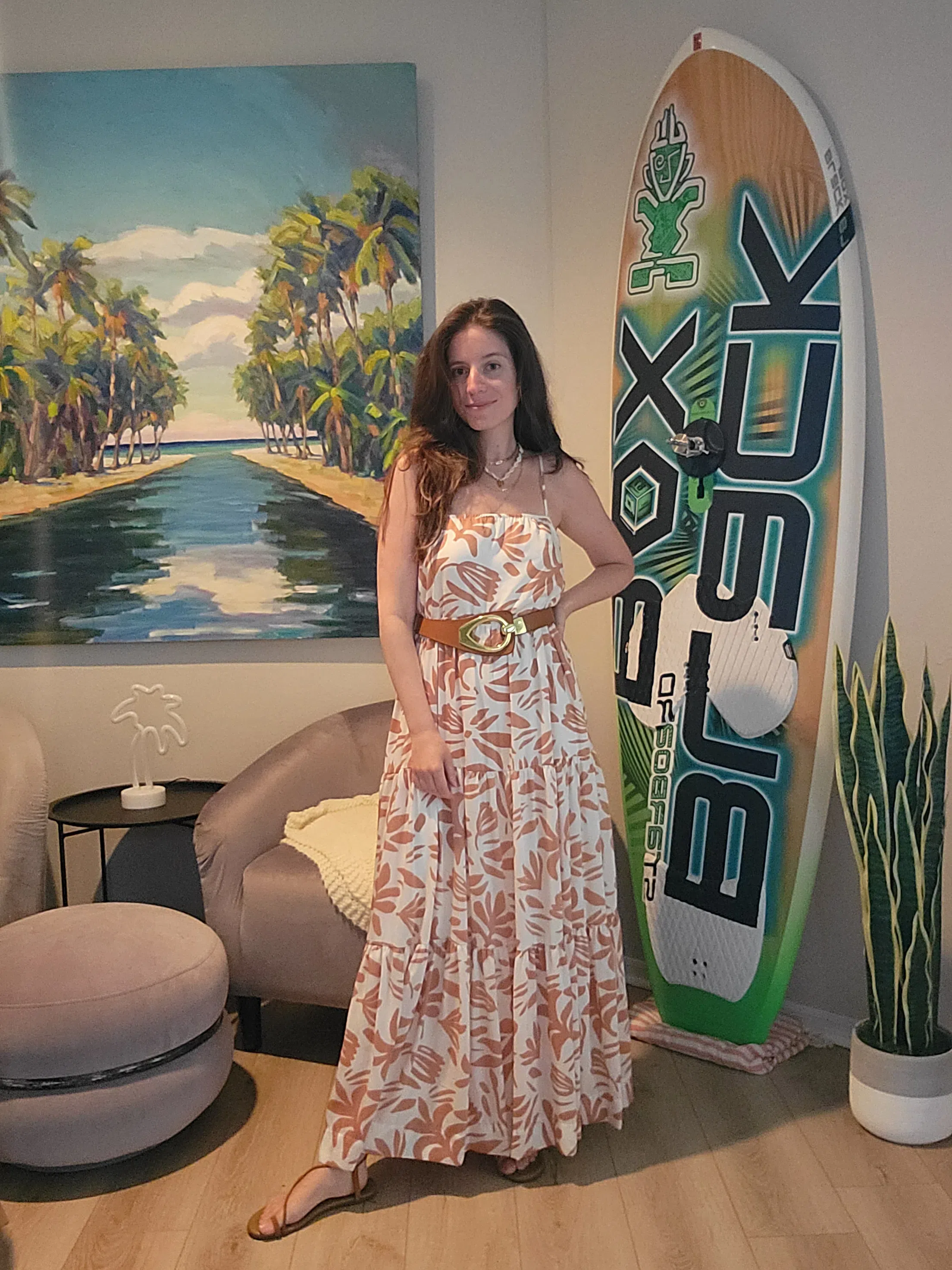 SAACHI Mixed Chain Link Layered Necklace In Gold