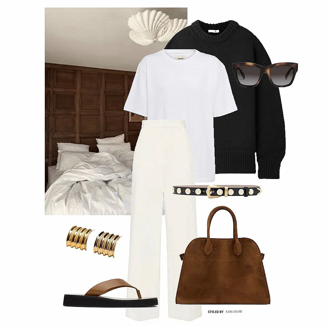 KHAITE The Emmylou Cotton T-shirt In White