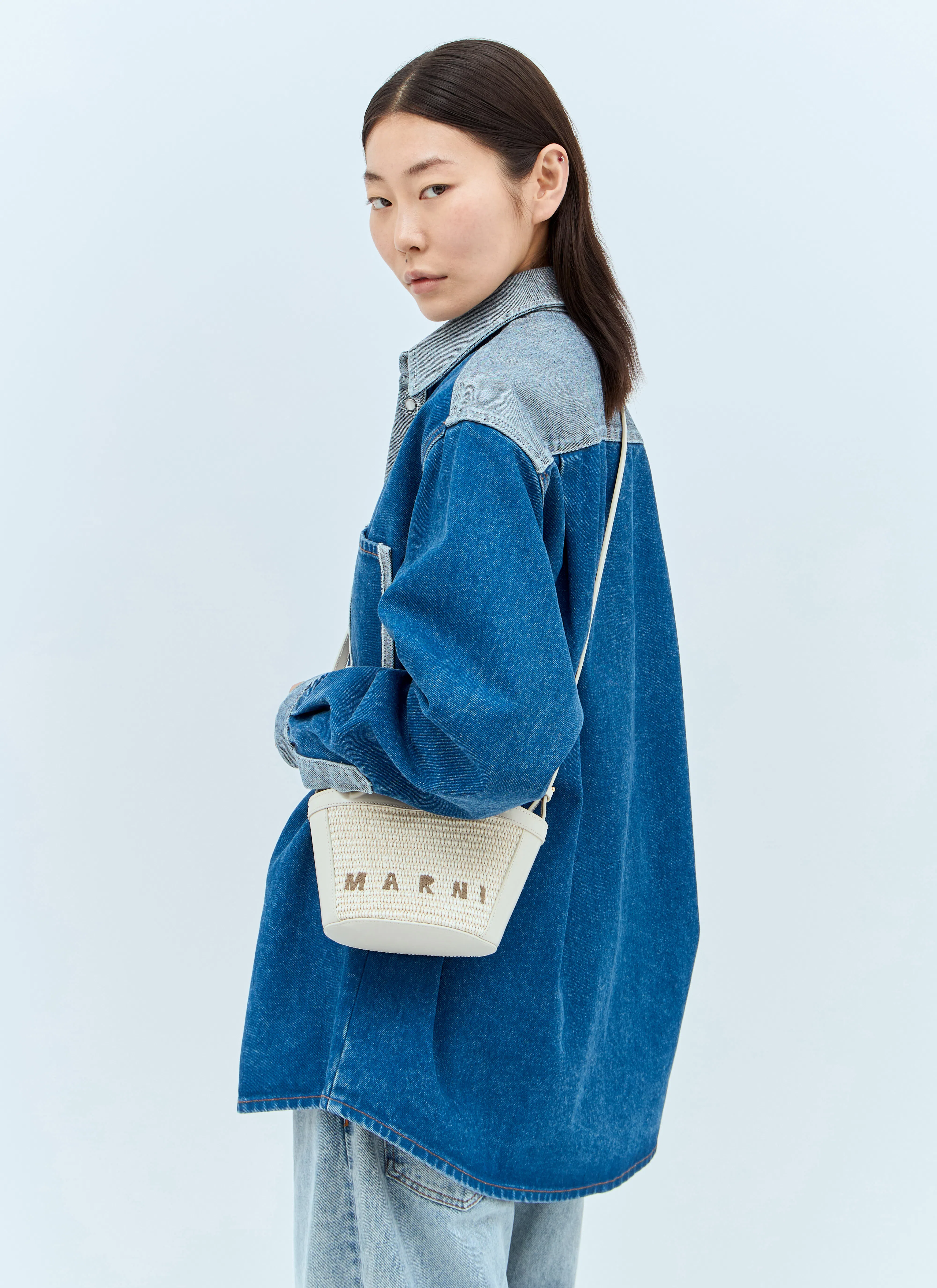 MAISON MARGIELA Bovine Leather Mary Jane Pumps With Sheepskin Detailing And Elegant Buckle Closure In Black