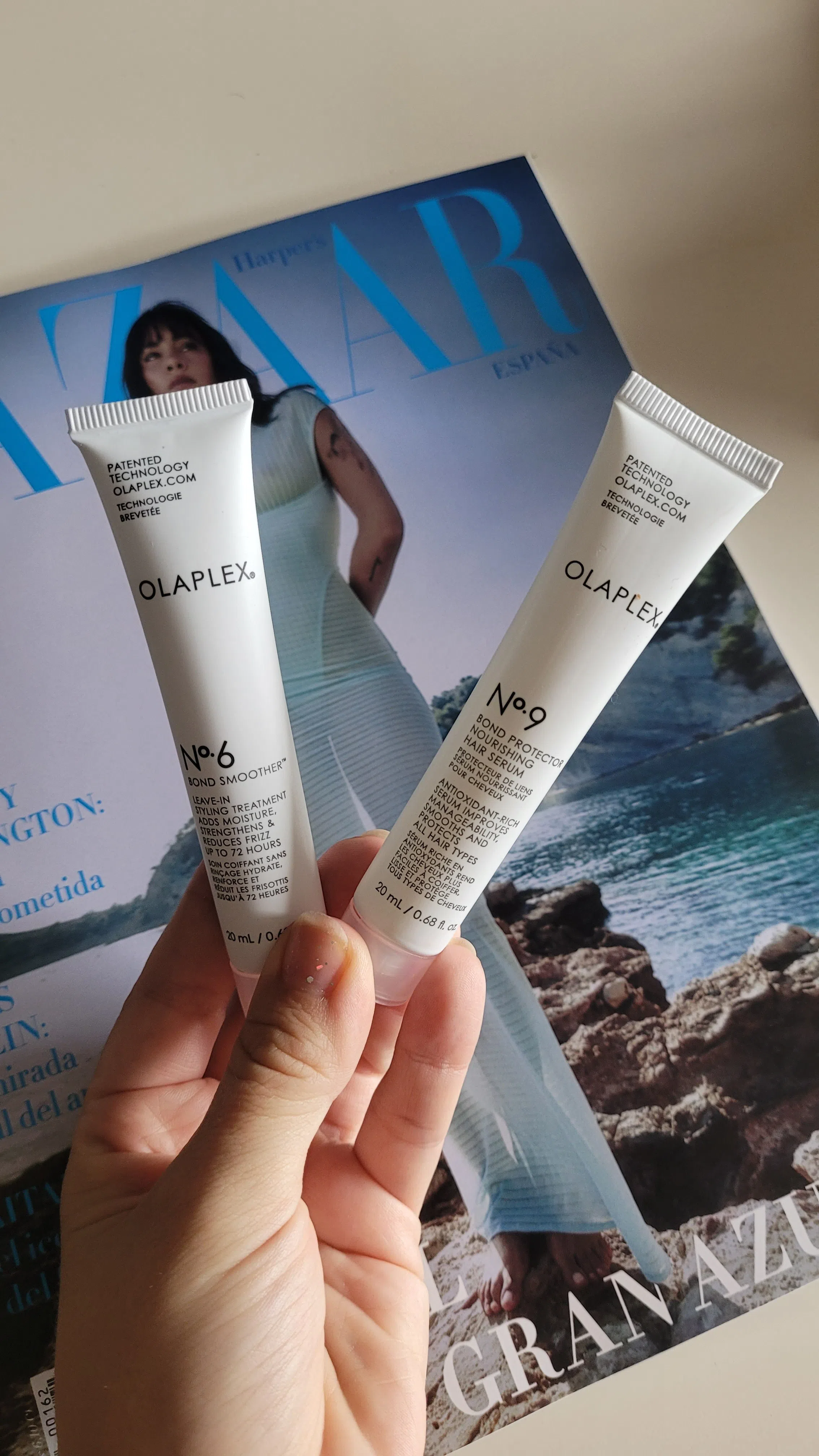 OLAPLEX No. 9 Bond Protector Heat Protection And Frizz Reduction Nourishing Hair Serum 90ml In White