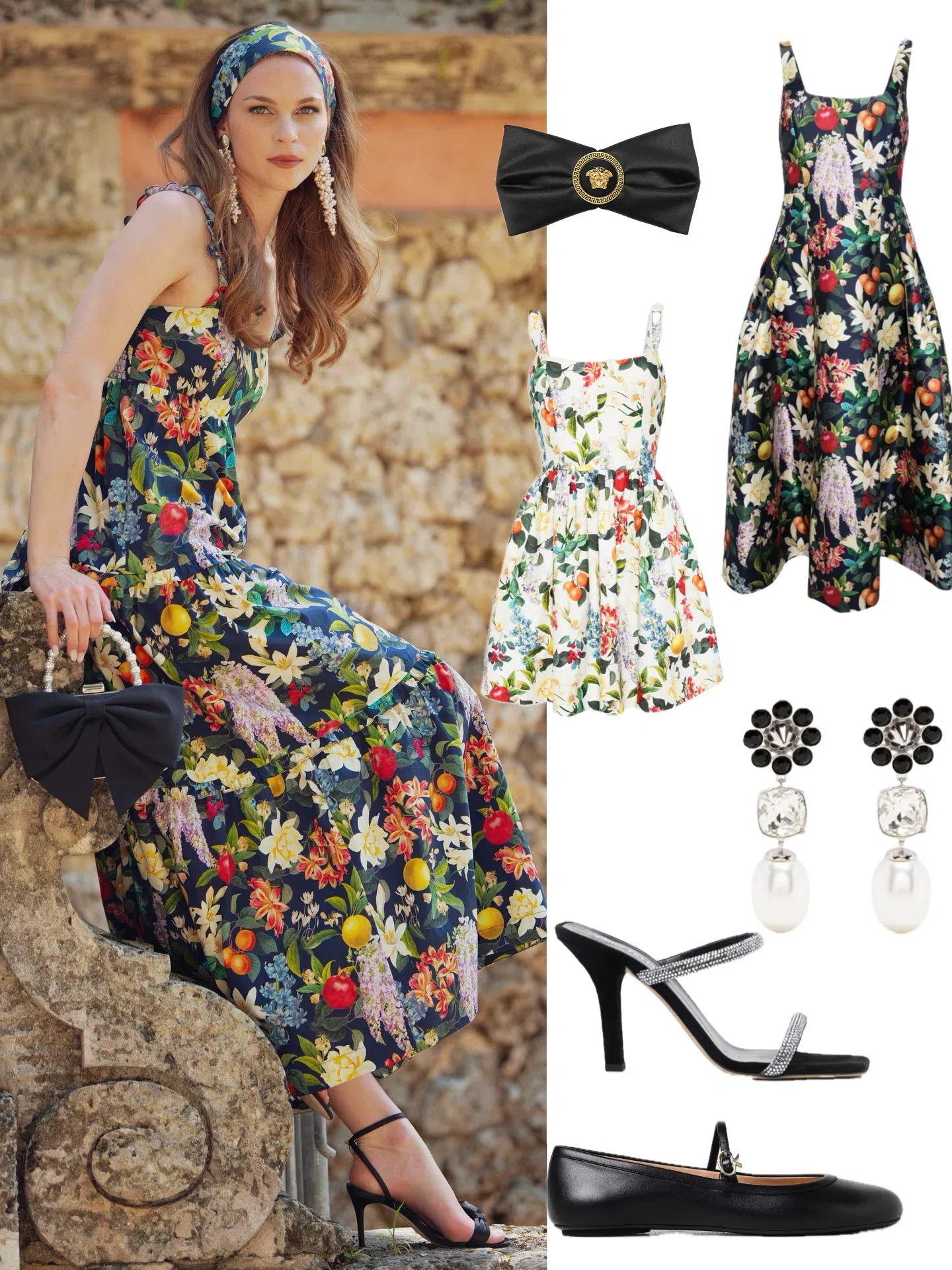 GIANVITO ROSSI Mary Ribbon Patent Leather Ballet Flats In Black