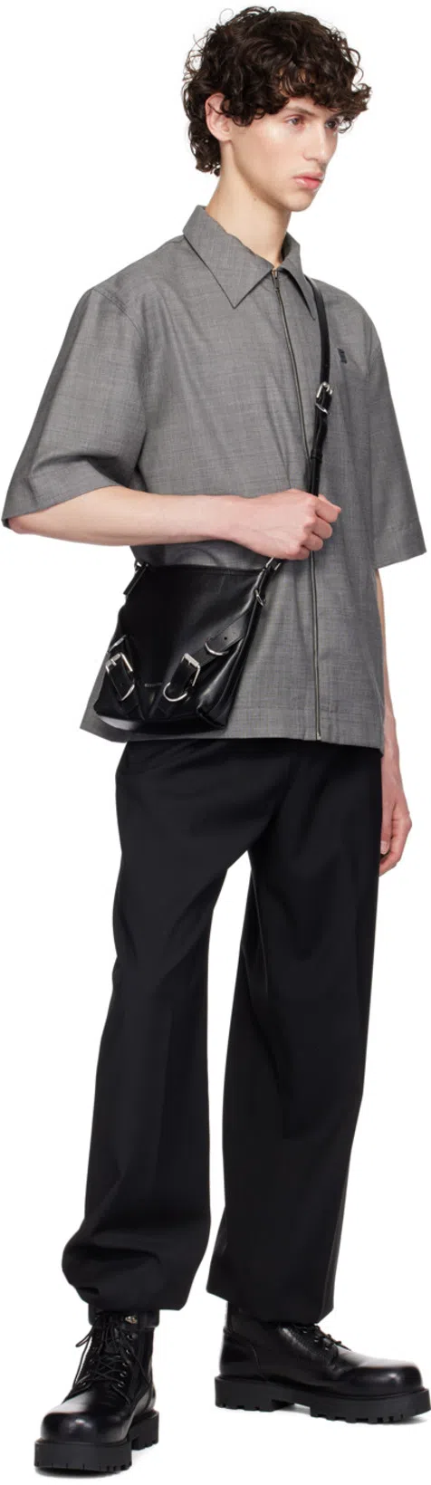 GIVENCHY Men's Storm Lace-up Boots In Black