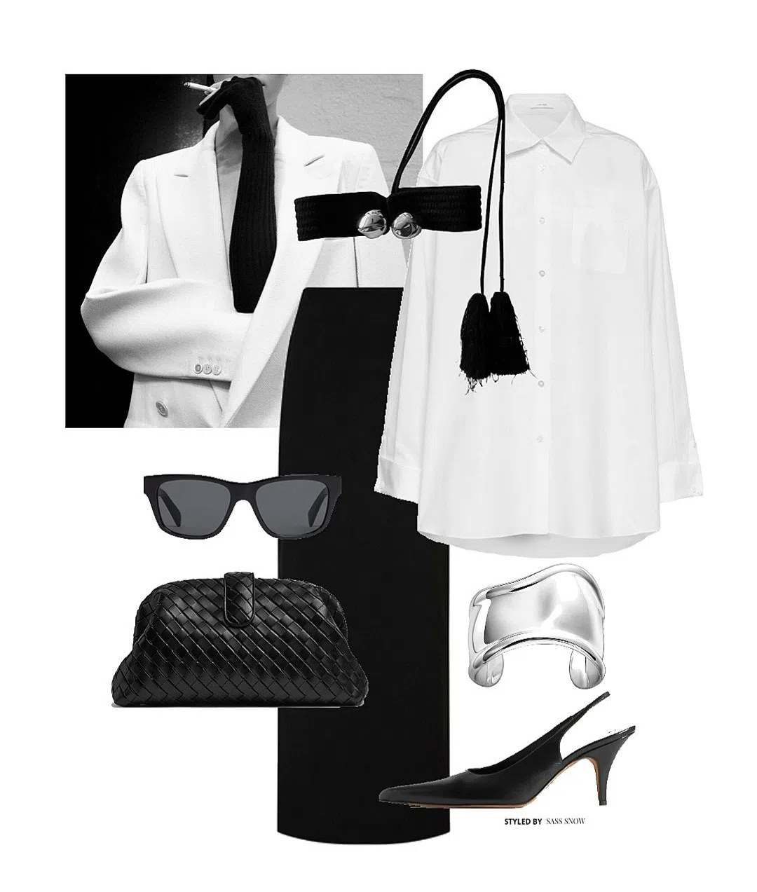 BOTTEGA VENETA Lauren 1980 Mini Clutch With Chain In Lightwoodmbrass