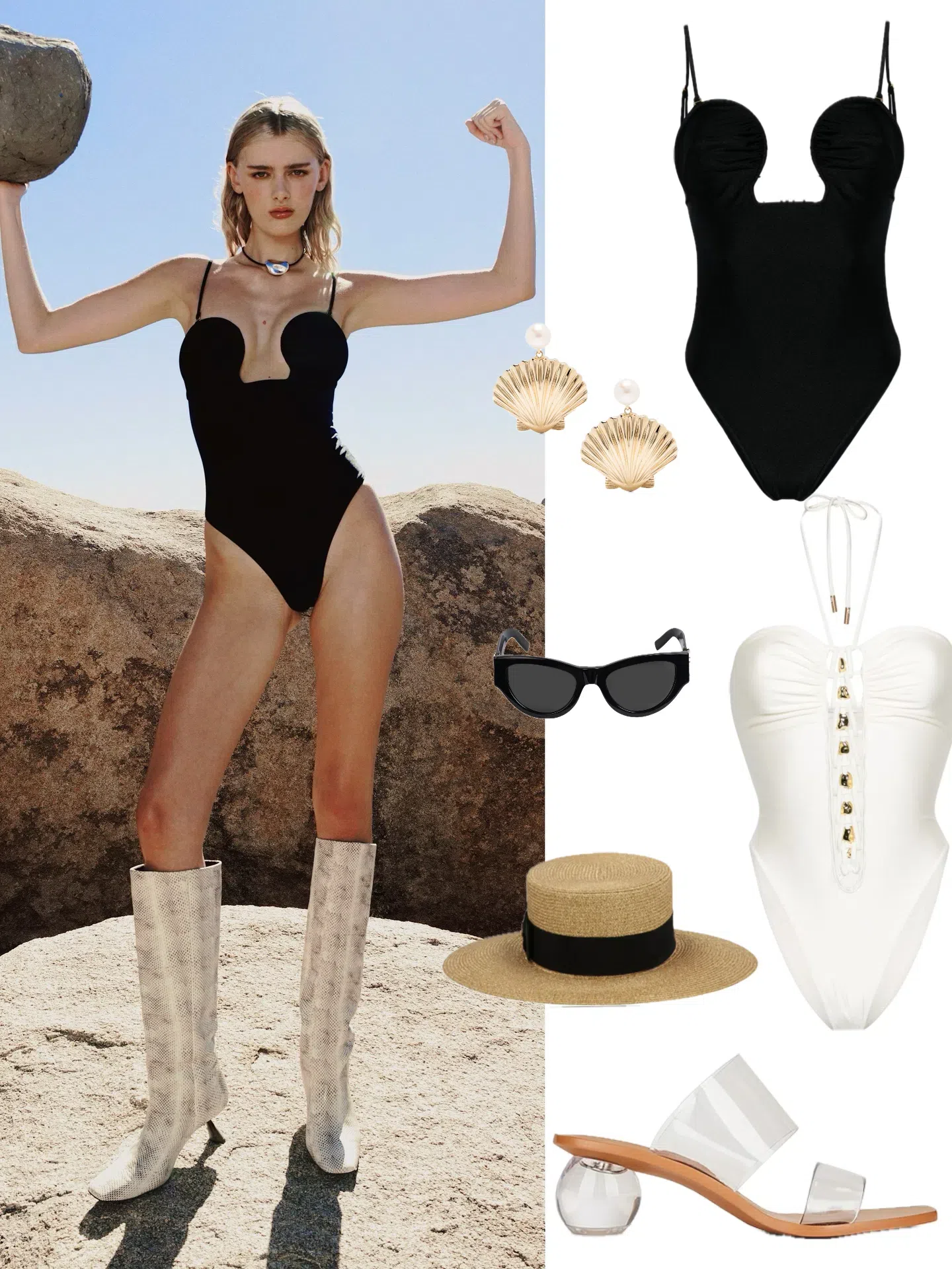 GUCCI Alba Embellished Woven Lamé Boater In Gold