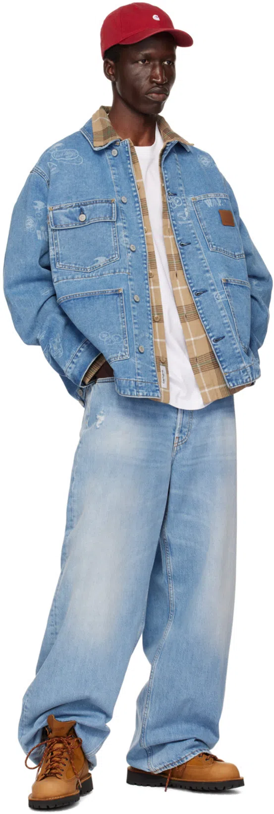 CARHARTT The American Script White T-shirt