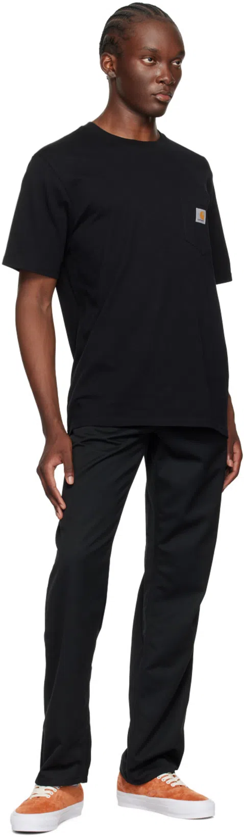 CARHARTT S/s Pocket T-shirt In Black