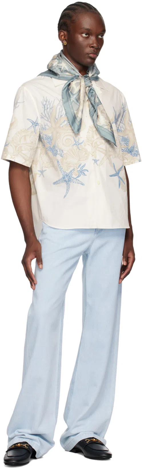 VERSACE Black And Gold Earrings With Medusa Detail In Metal Woman