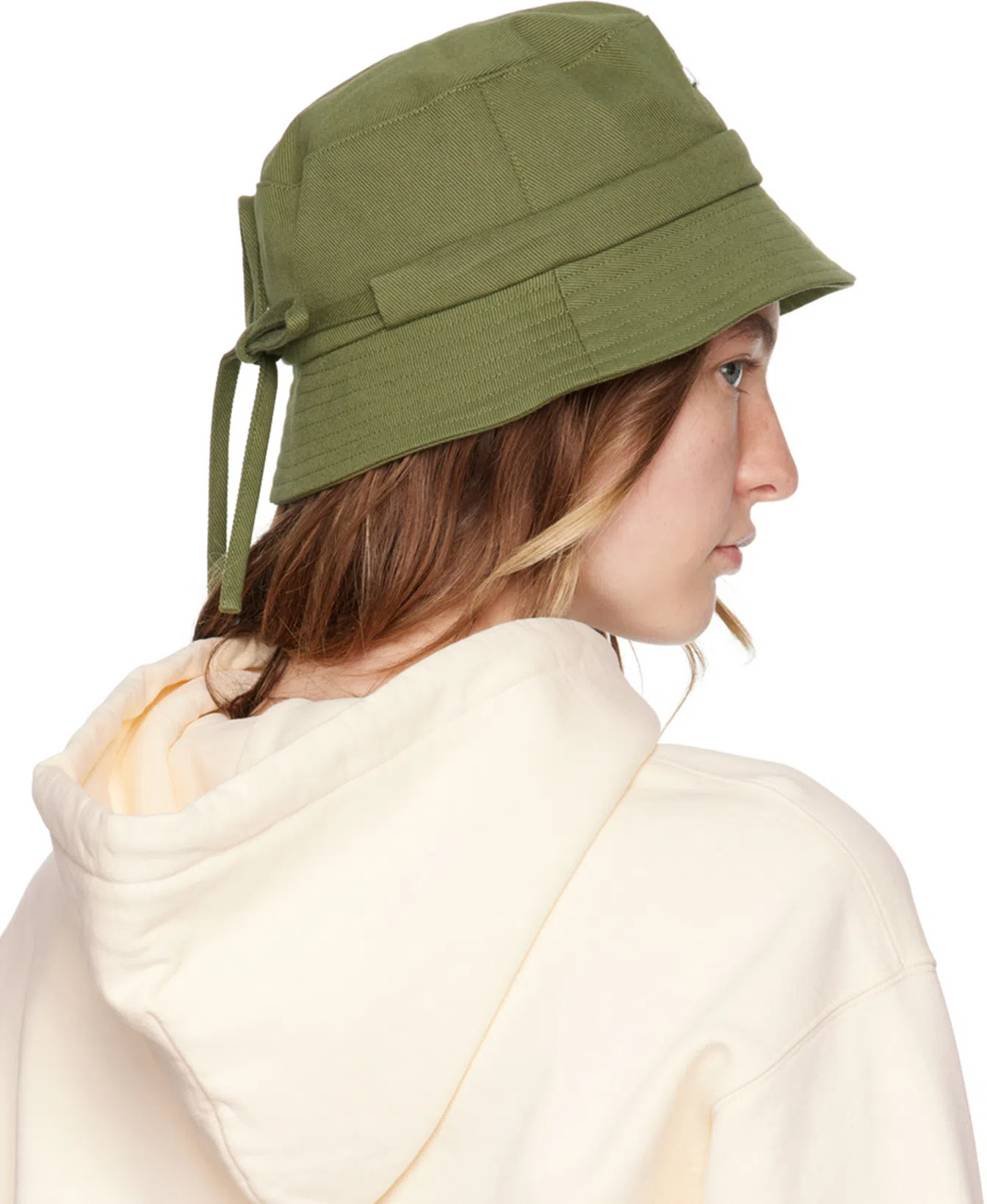 JACQUEMUS The Gros Grain Hoodie In Neutral