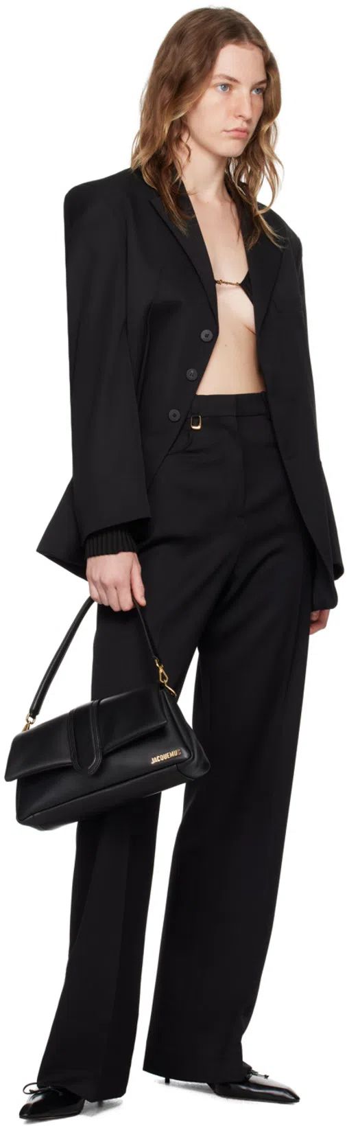 JACQUEMUS Sweater In Black