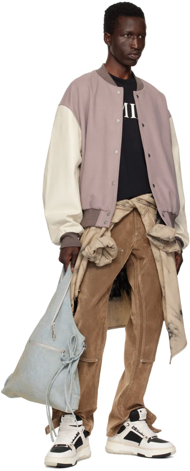 AMIRI Cotton T-shirt With Logo Print In Black