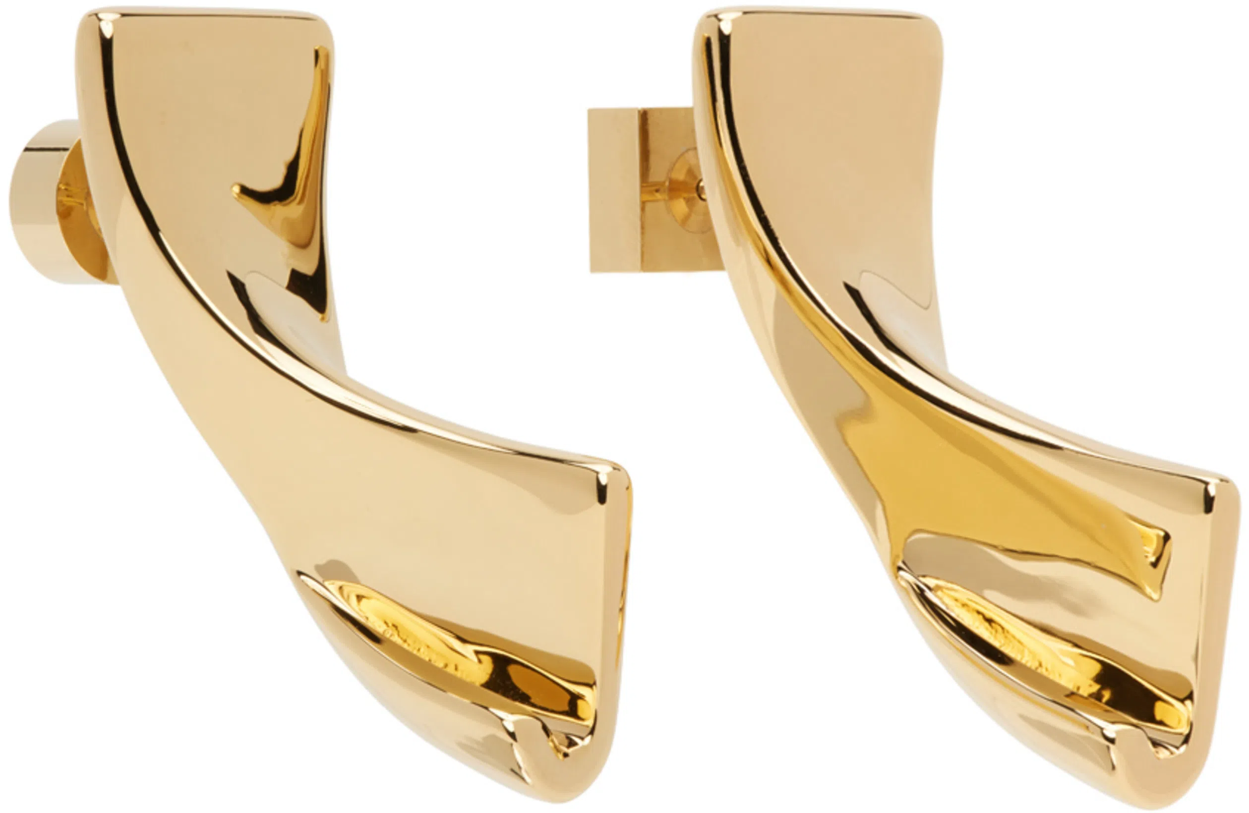 JACQUEMUS Les Duelo Plates Leather Slingback Flat In Black