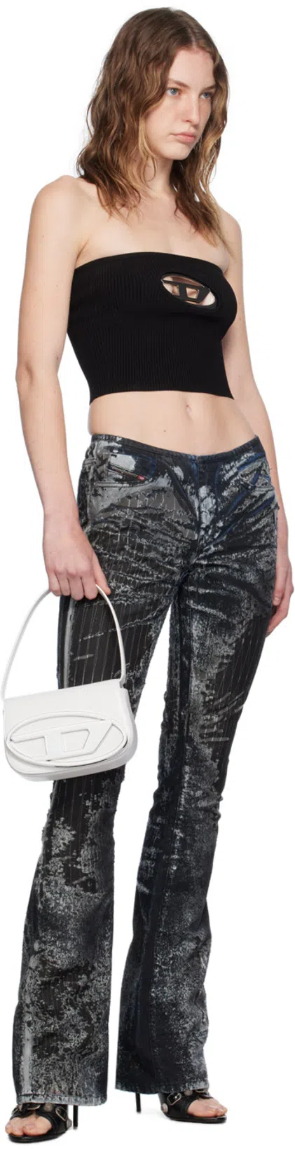 DIESEL Clarksvillex Sleeveless Top In Nero