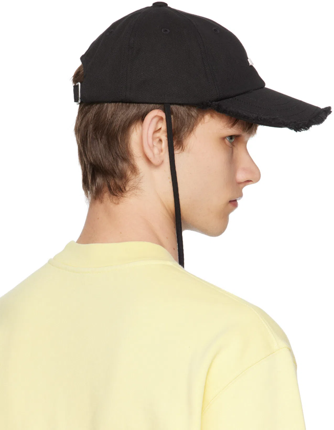 JACQUEMUS Logo-patch Crewneck Sweatshirt In Neutral