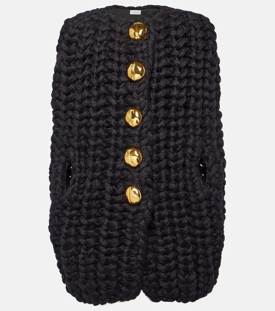 LOEWE Toy Strass Goat Skin Ballerinas In Multi