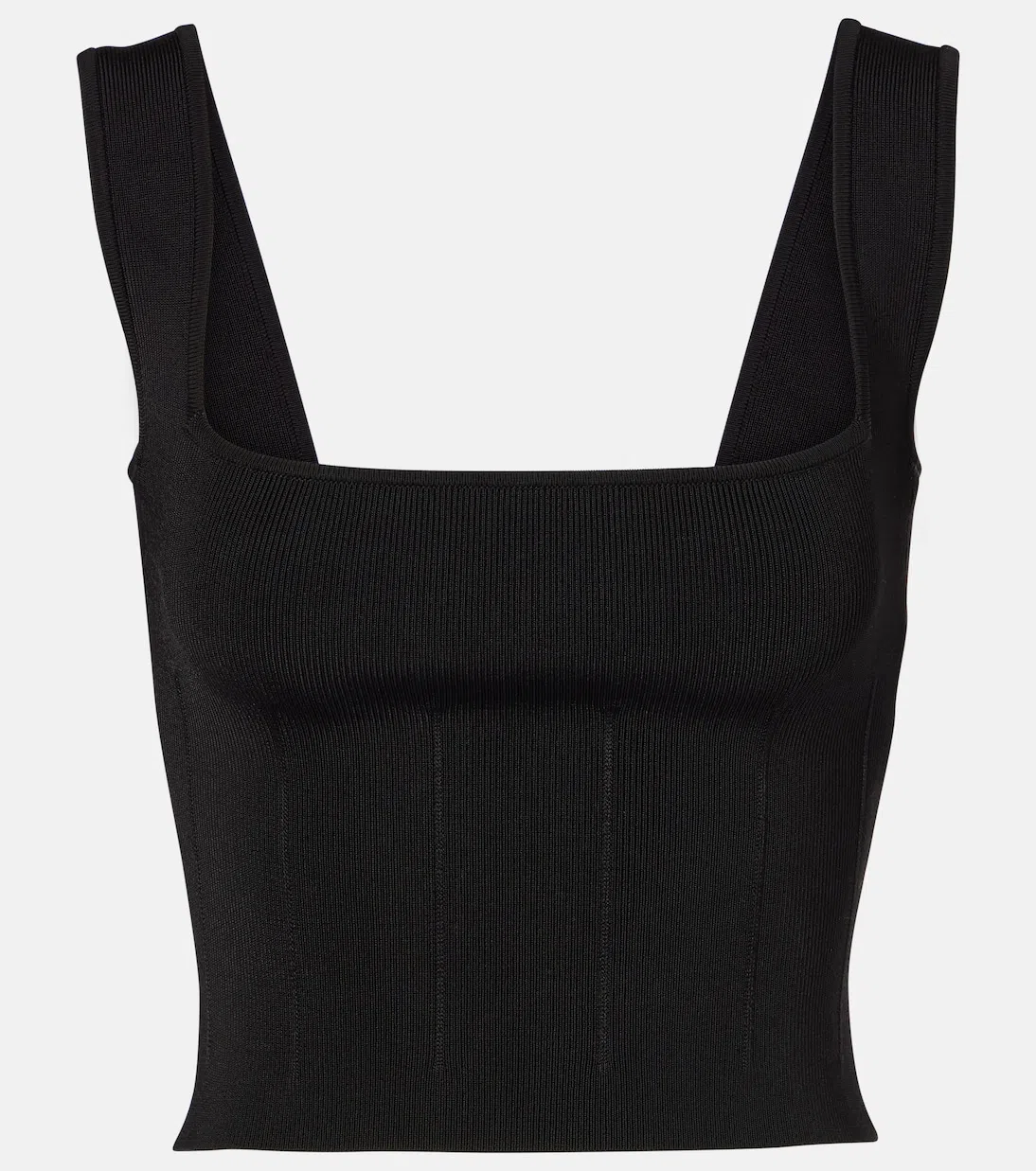 KHAITE Cessie Pleated Woven Wide-leg Pants In Black