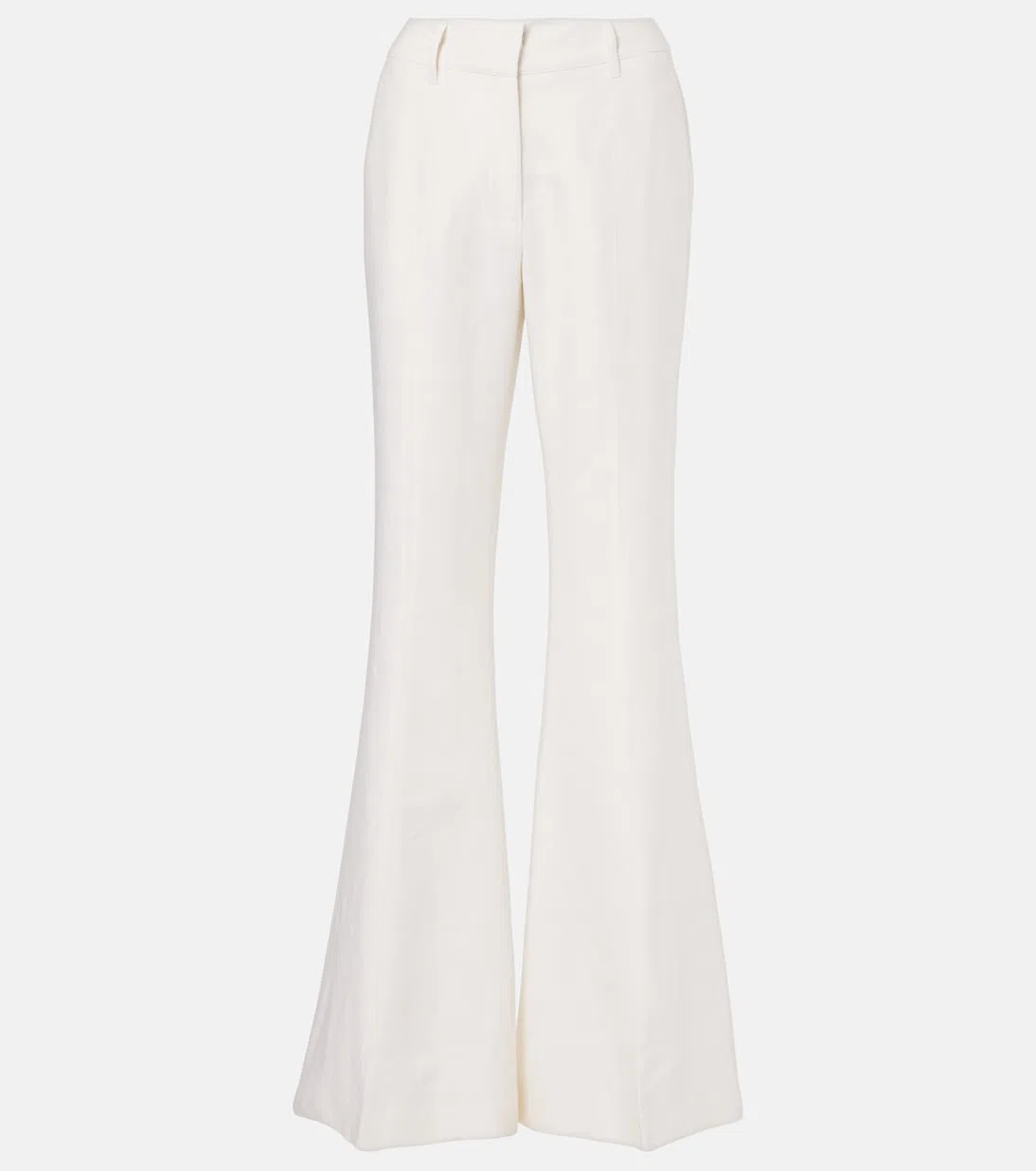 GABRIELA HEARST Stephanie Wool-silk-linen Double-breasted Blazer Jacket In Hay