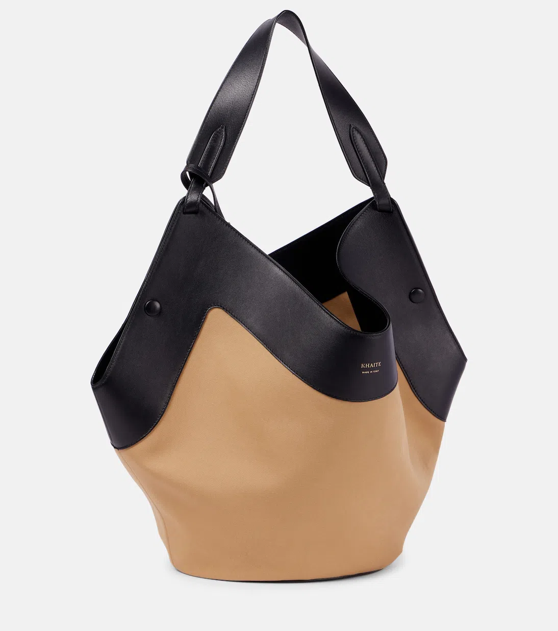 KHAITE Lotus Medium Tote Bag In Brown
