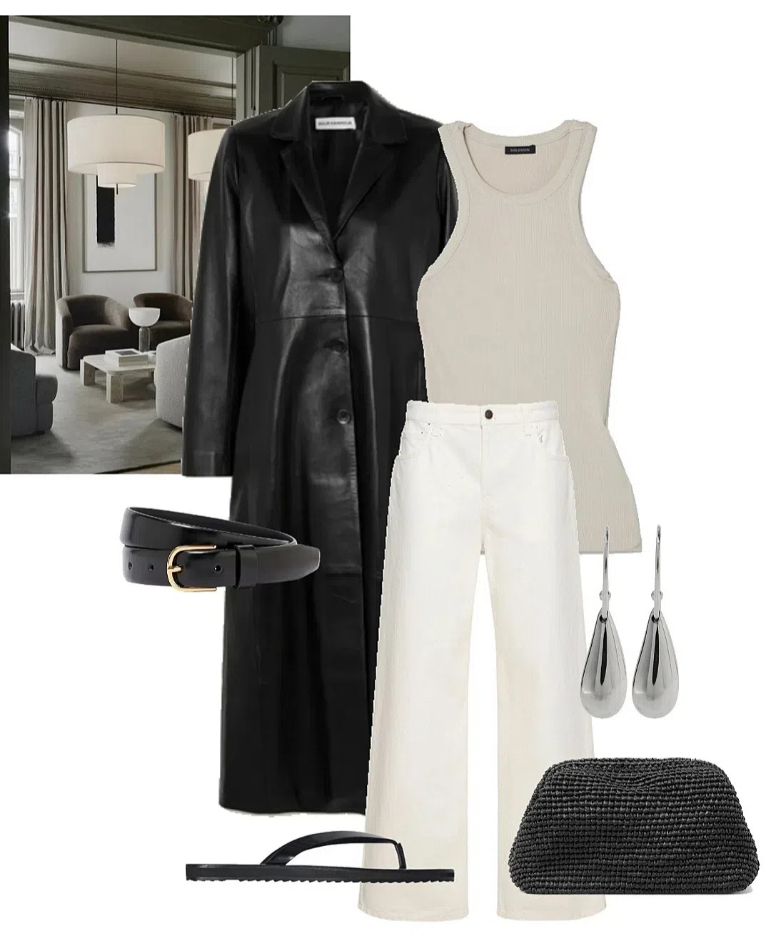 THE ROW Cotton Wide-leg Jeans Featuring Pockets In White