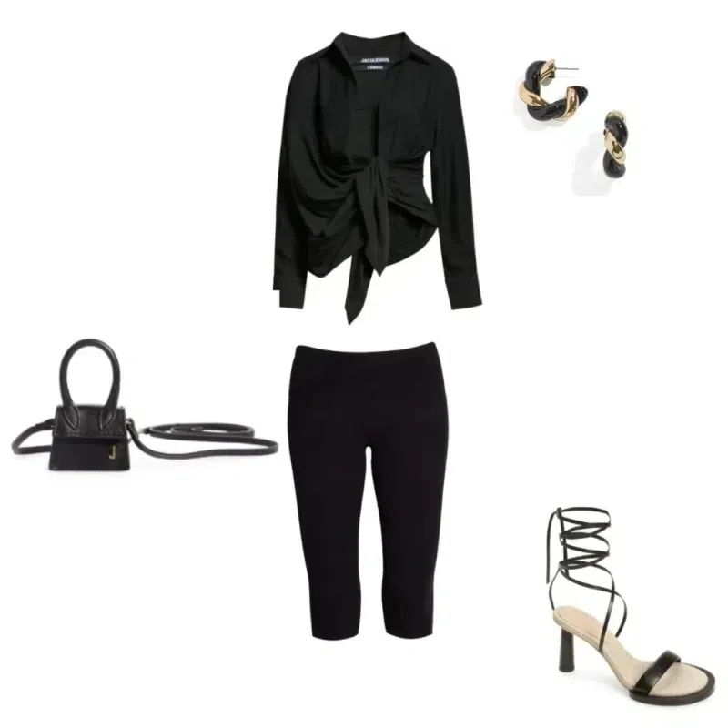 JACQUEMUS Black La Chemise Bahia Long-sleeve Shirt