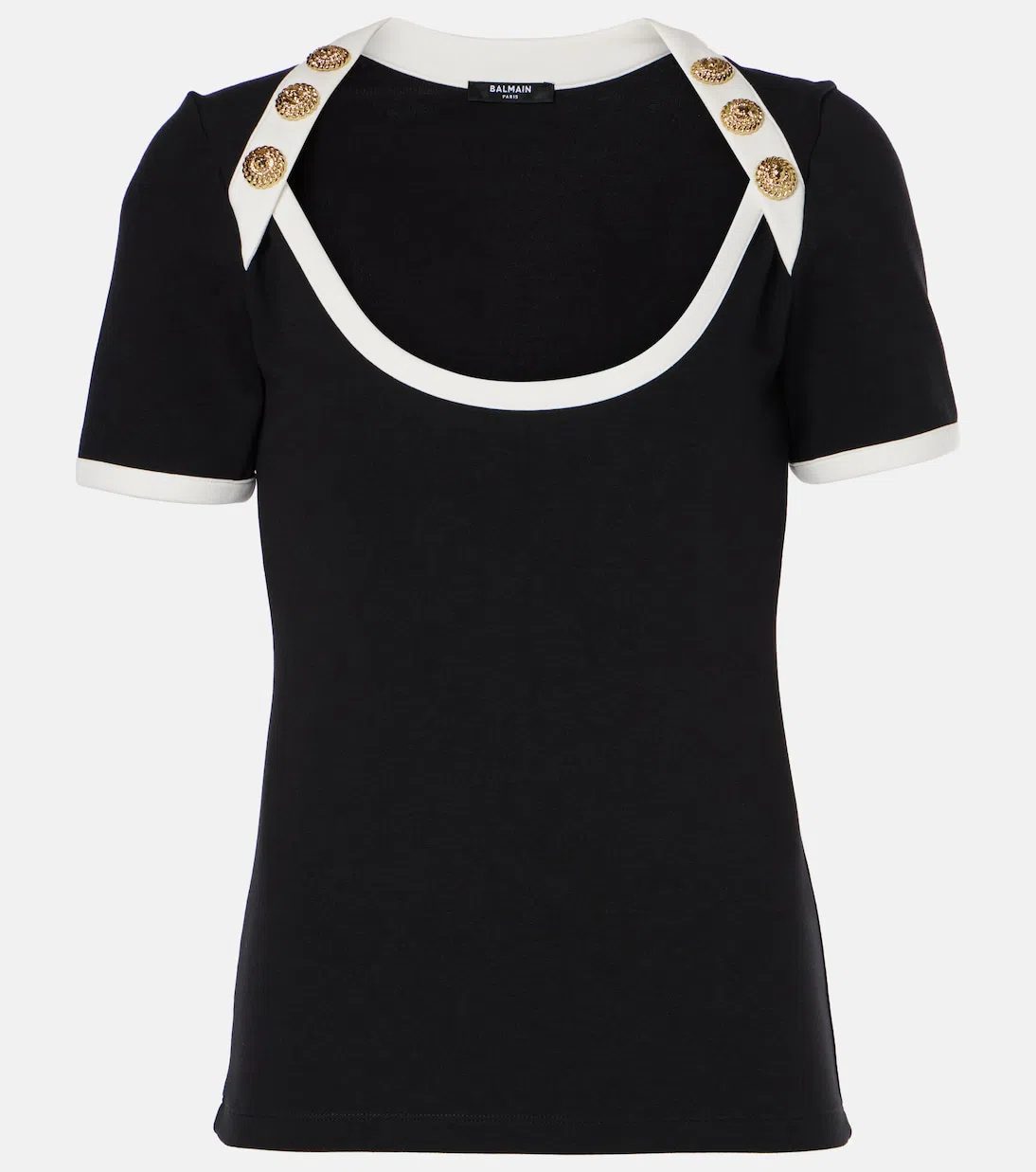 BALMAIN Heeled Calfskin Eva Ankle Boots In Black