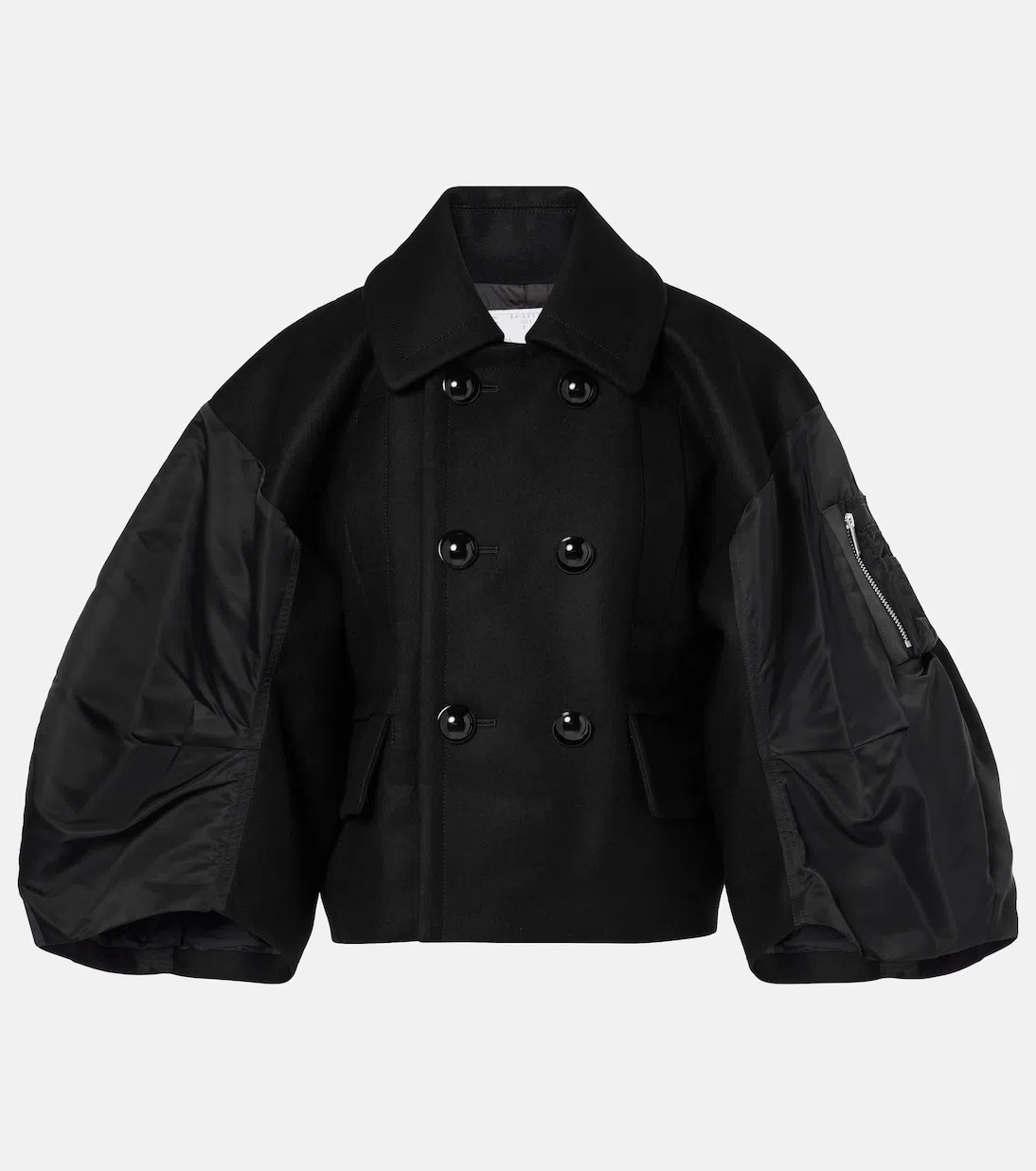 SACAI Jacket In Black