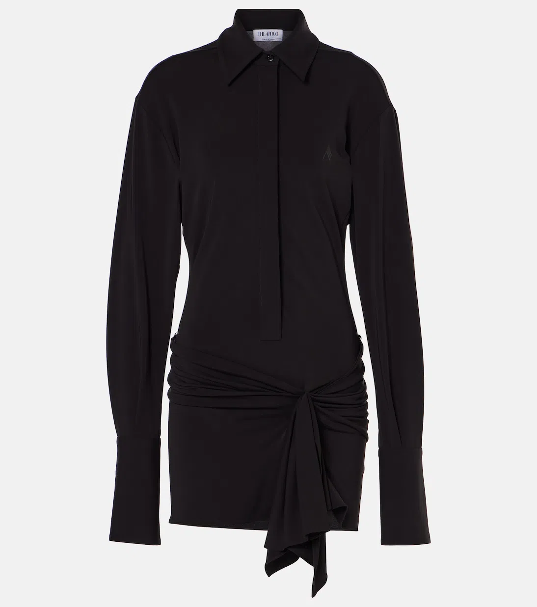 ATTICO Cheope Leather Slingback Pumps In Red