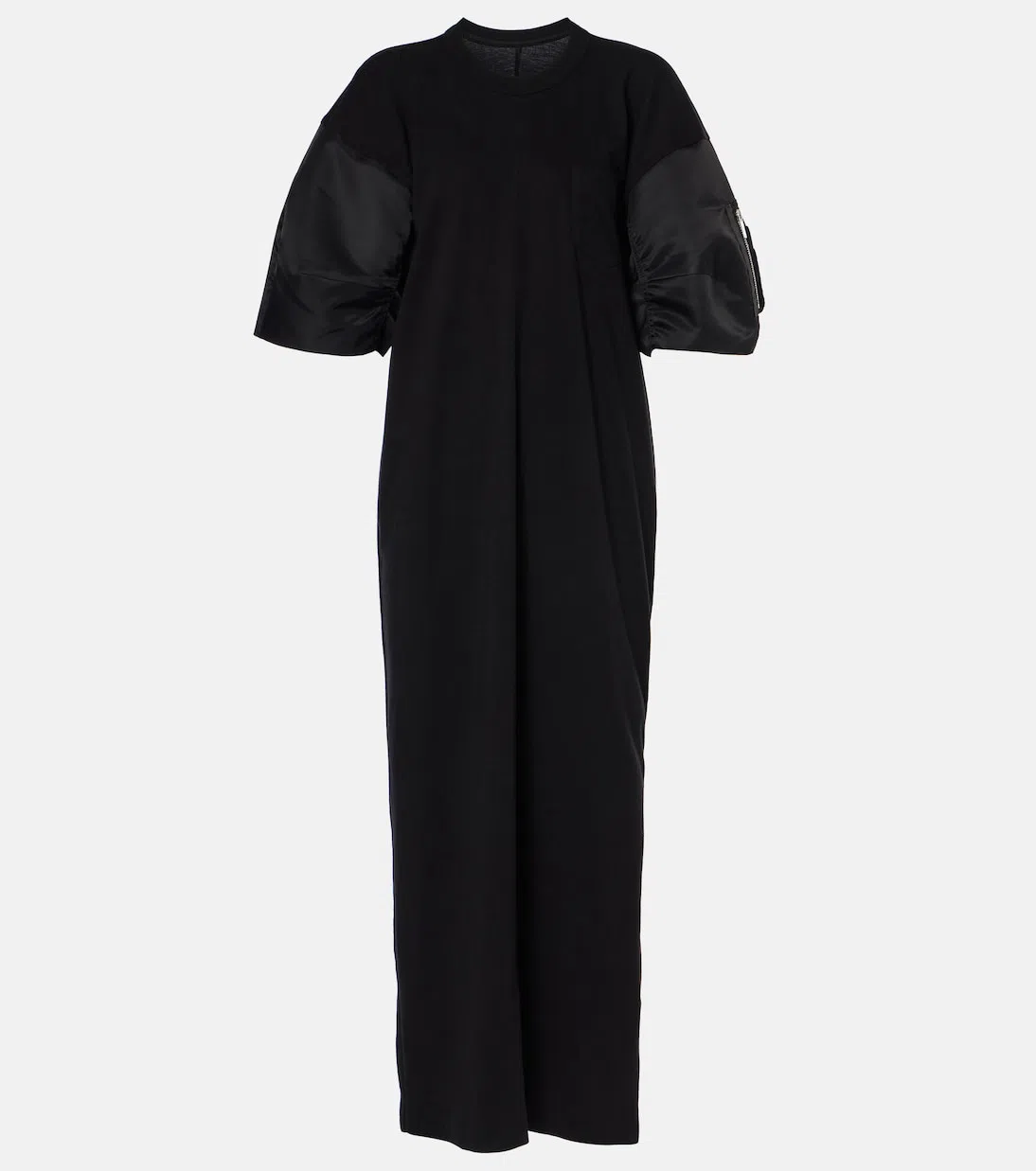 ACNE STUDIOS Musubi Elongated Bow Detail Leather Crossbody Bag In Black