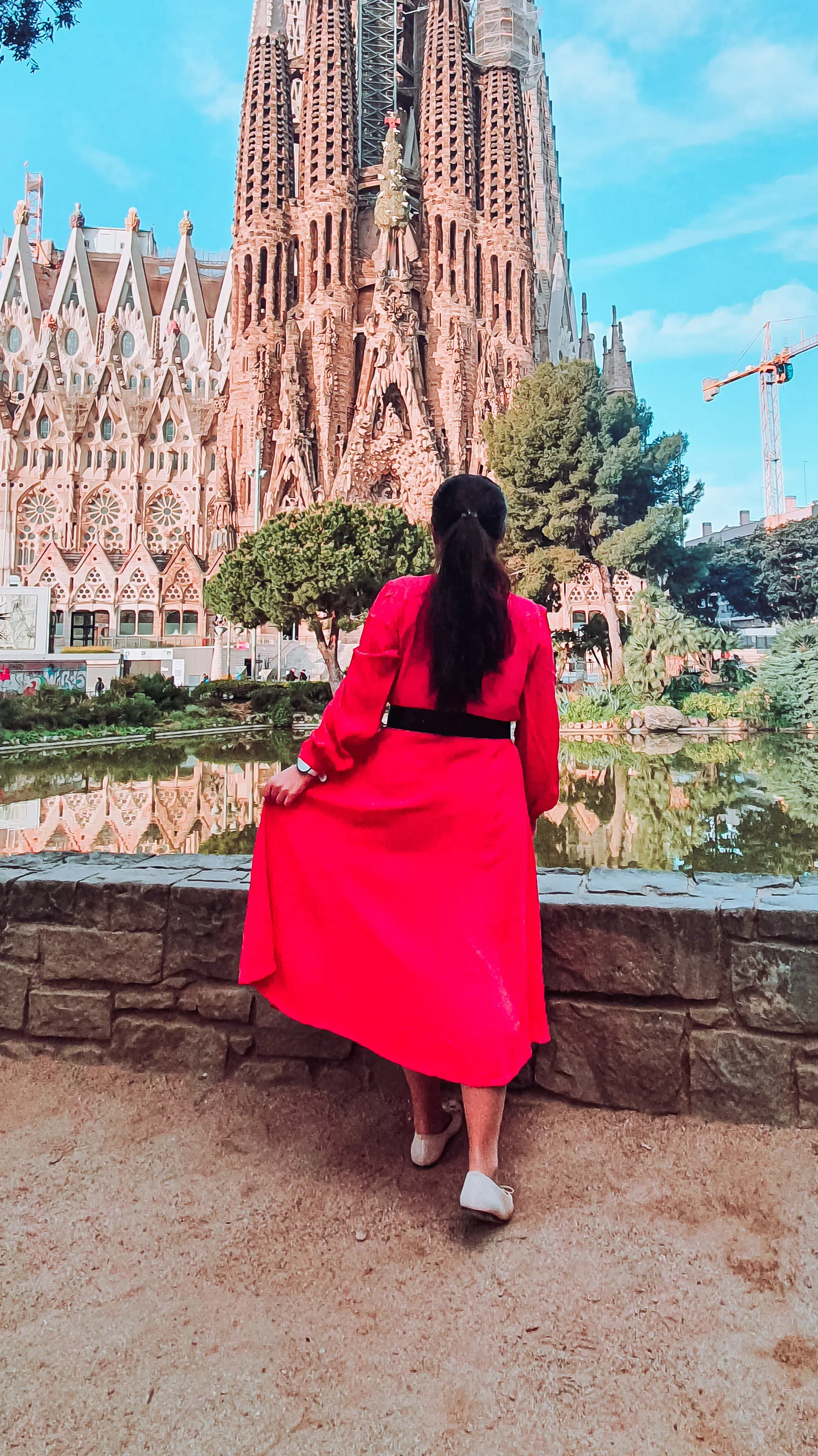 THE ROW Myra Maxi Silk Shirt Dress In Red