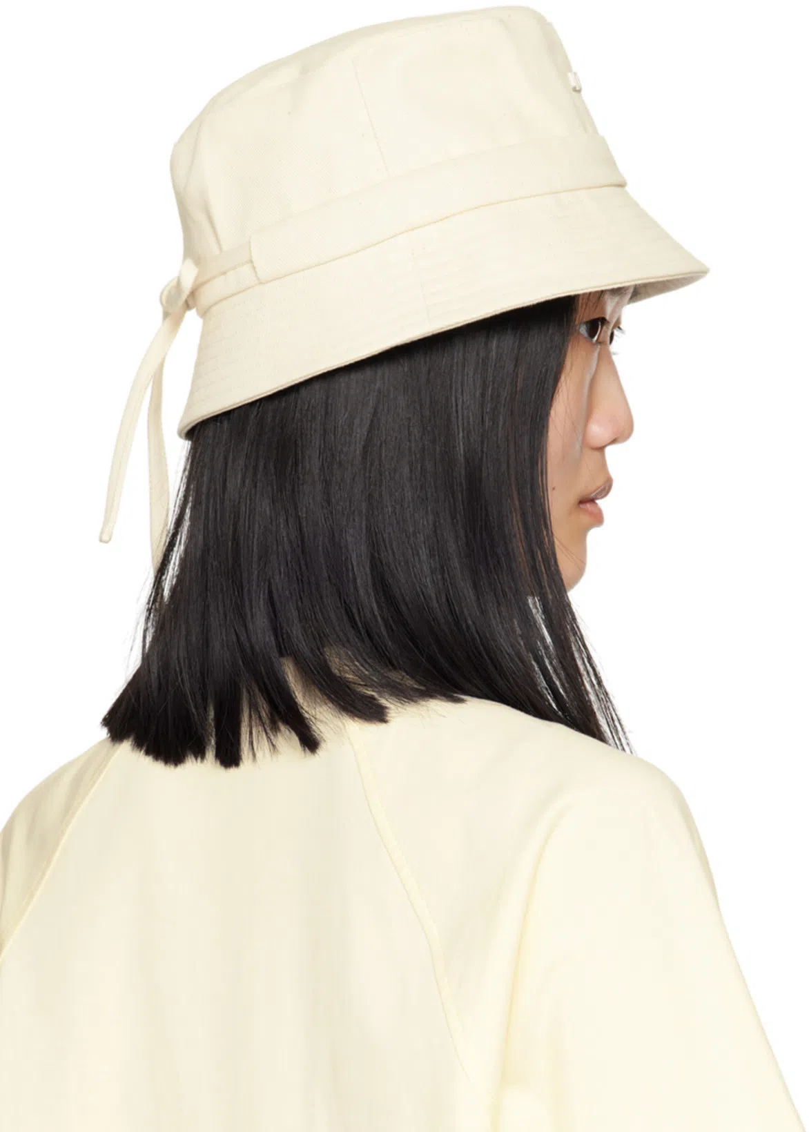 JACQUEMUS Beige Les Classiques 'le T-shirt Typo' T-shirt In 130 Light Beige