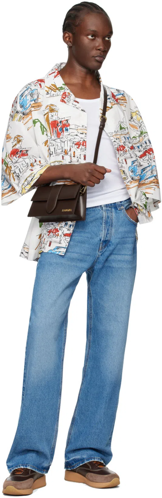 JACQUEMUS La Chemise Casaco In Multi