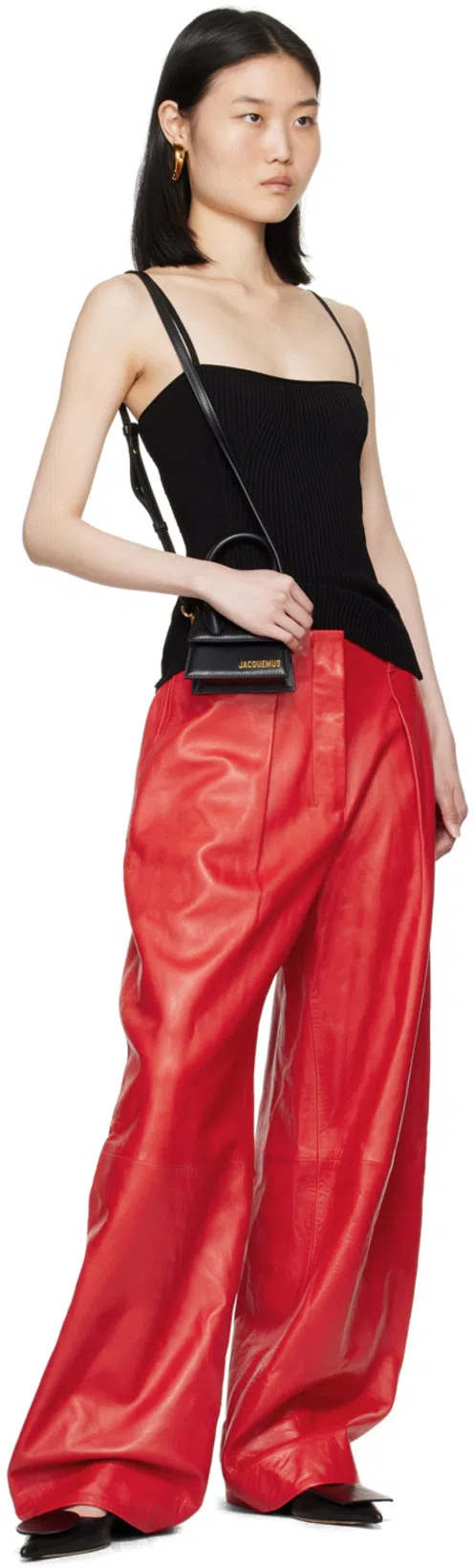 JACQUEMUS Le Chiquito Moyen Black