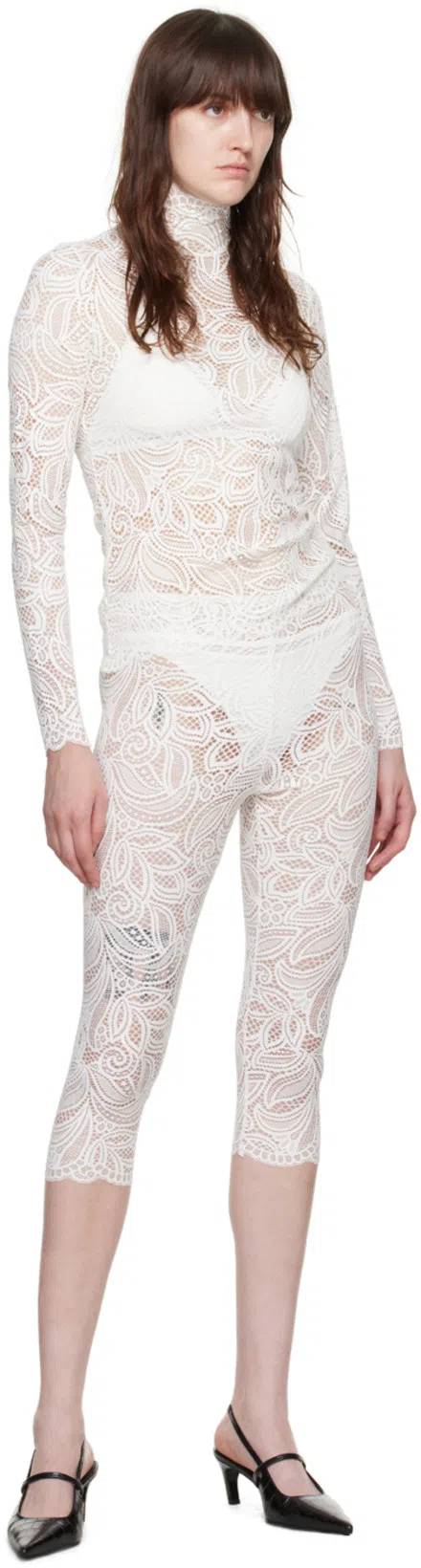 TOTÊME Toteme Croc-embossed Leather Slingback Pump In Black