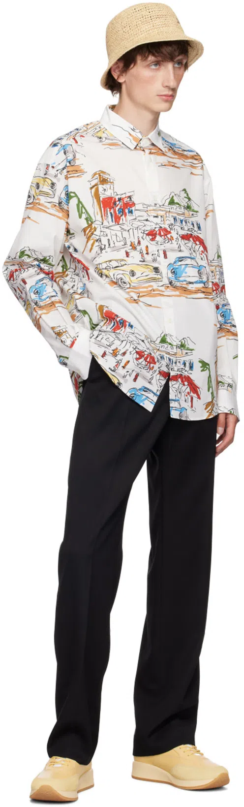 JACQUEMUS La Chemise Casaco In Multi