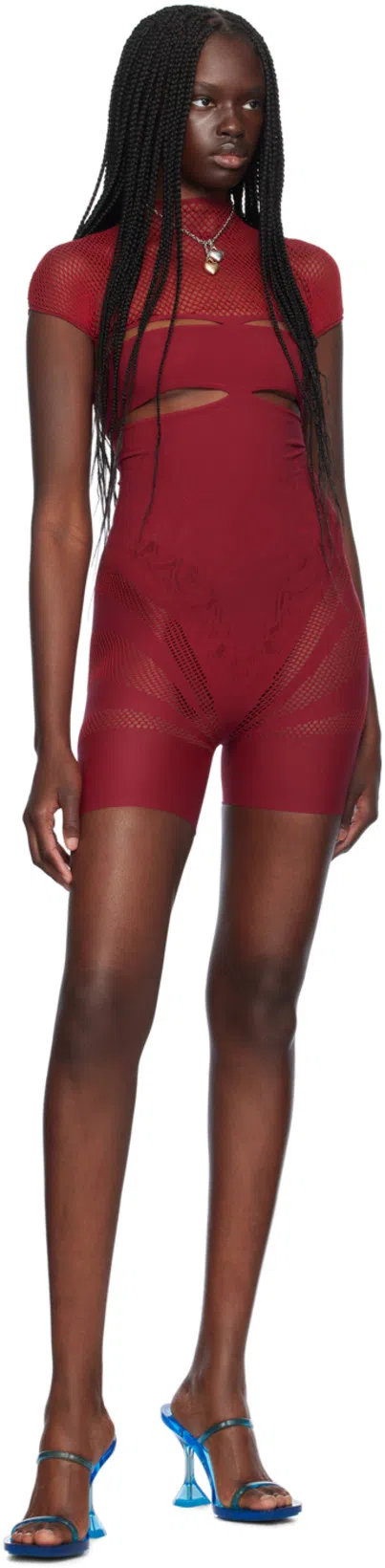 AMINA MUADDI Brito Slipper Open-toed Heels Sandals In Blue