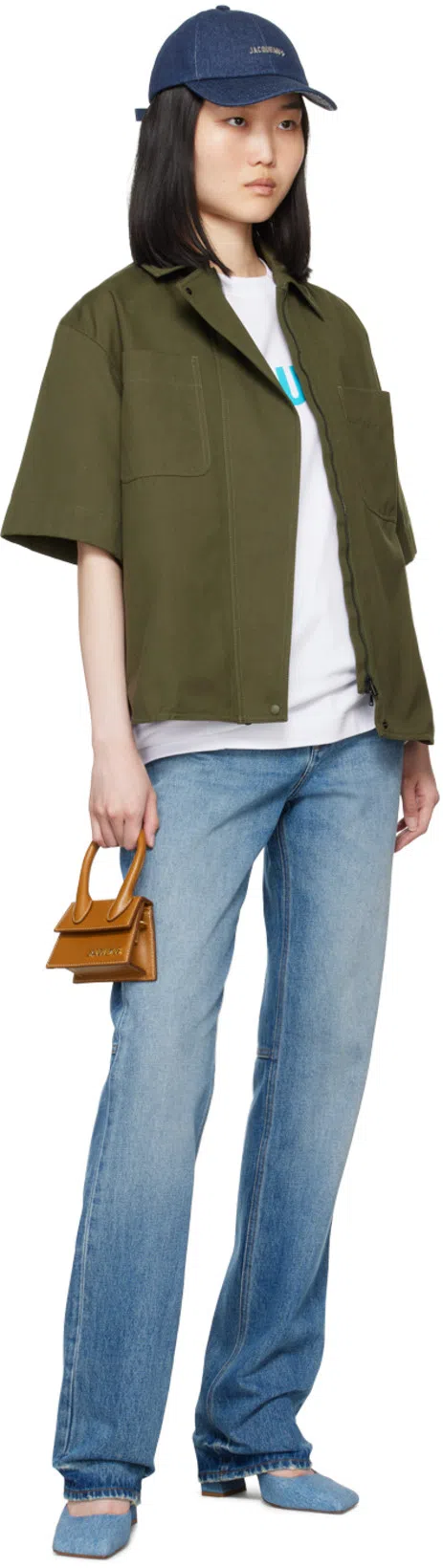 JACQUEMUS White La Casa 'le T-shirt Typo' T-shirt