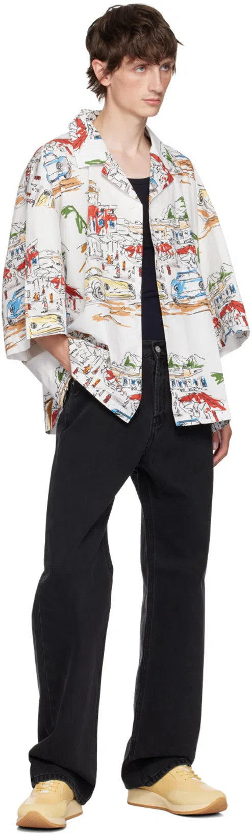 JACQUEMUS La Chemise Casaco In Multi