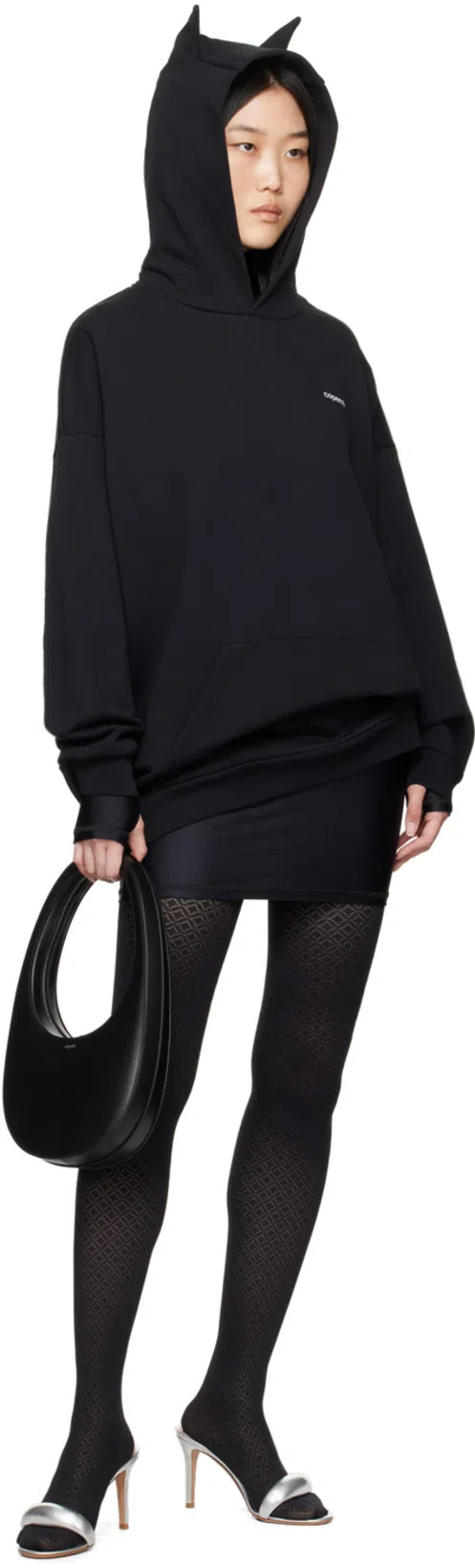 COPERNI Horn Hoodie In Black
