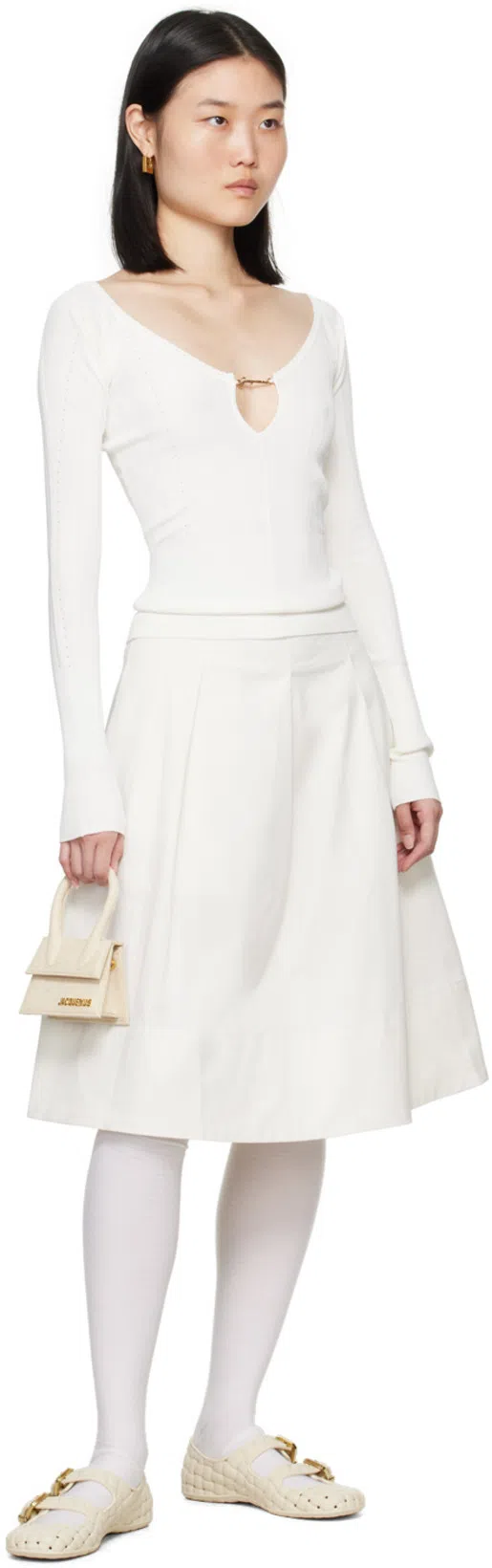 JACQUEMUS Le Haut Pralù In White