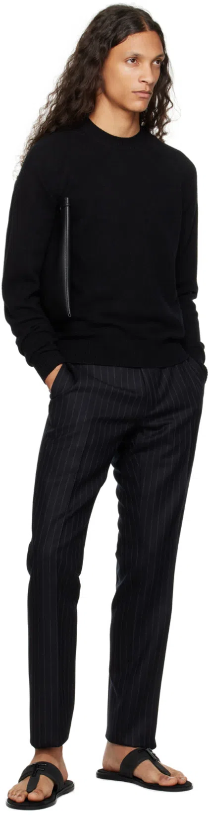 TOM FORD Alpaca Sweater Sweaters And Cardigans Black