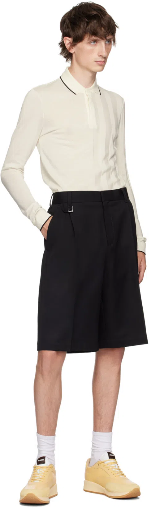 JACQUEMUS Le Short Melo In Black