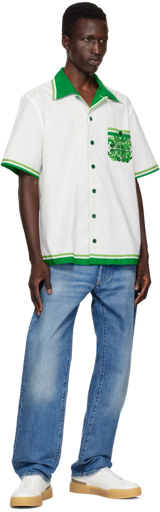 DOLCE & GABBANA Dolce&gabbana Men New Roma Sc Sneakers In White