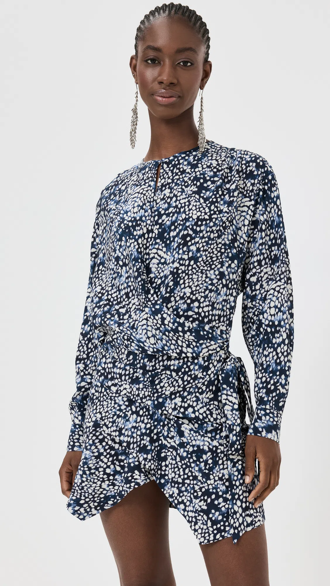 ISABEL MARANT Duerto Texan Boots With In Blue