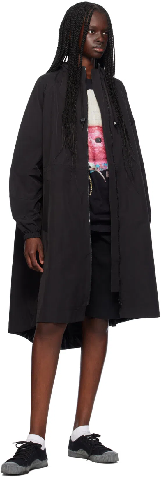 KENZO Black  Paris Boke 2.0 Jacket In 99 Black