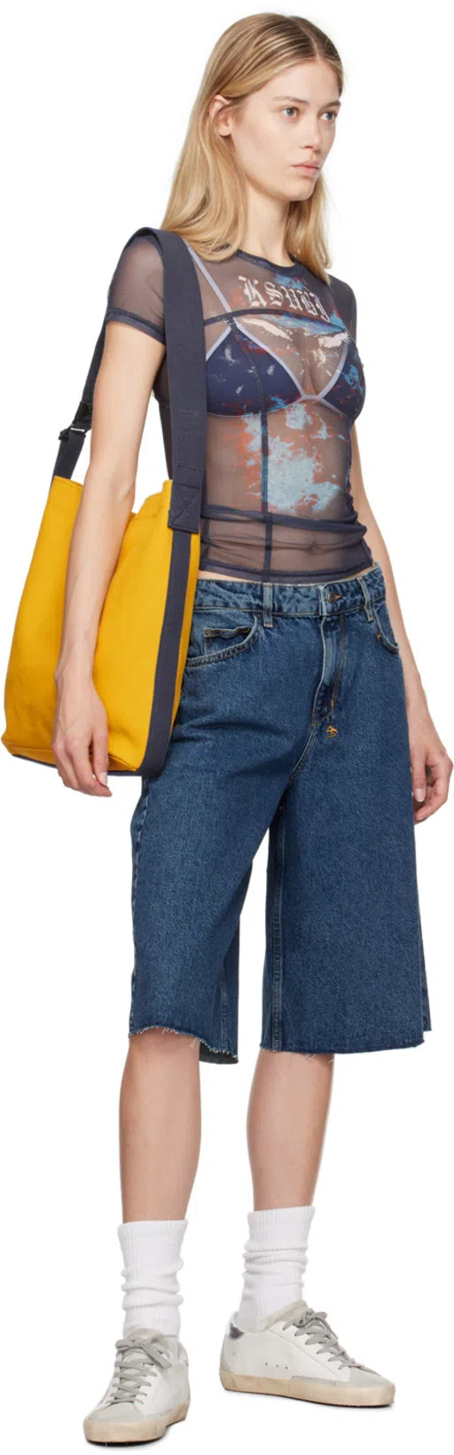 GOLDEN GOOSE Super-star Leather Upper And Star Suede Toe And Spur Laminated Heel Metal Lettering In Whte