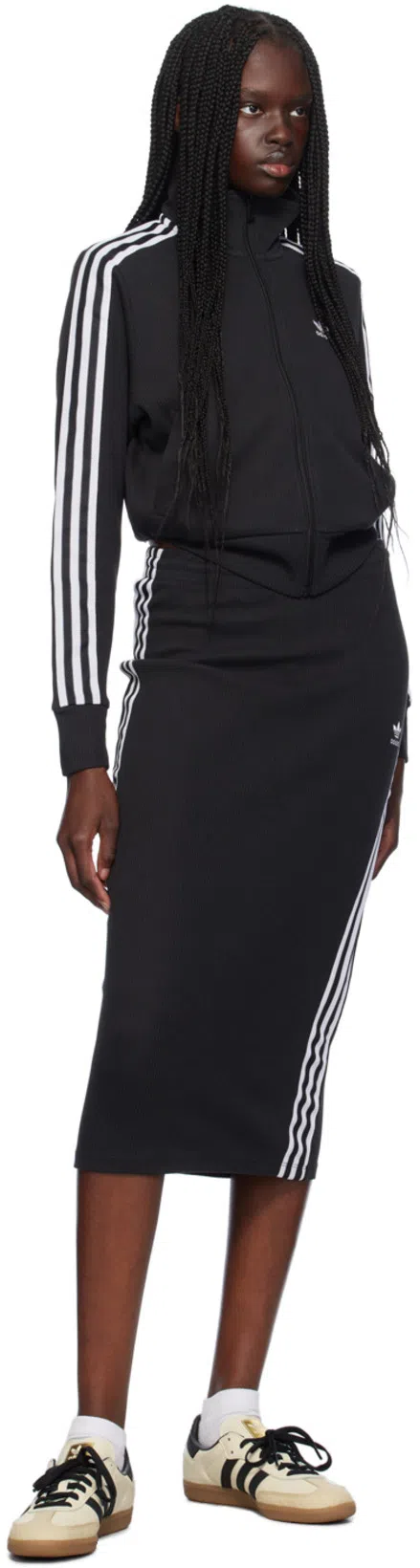 ADIDAS ORIGINALS Knee Length And Midi Skirts In Black