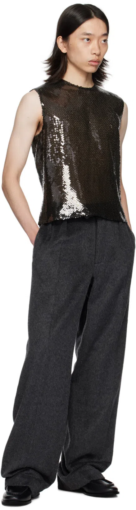 BOTTEGA VENETA Astaire Crinkled Leather Loafers In Black