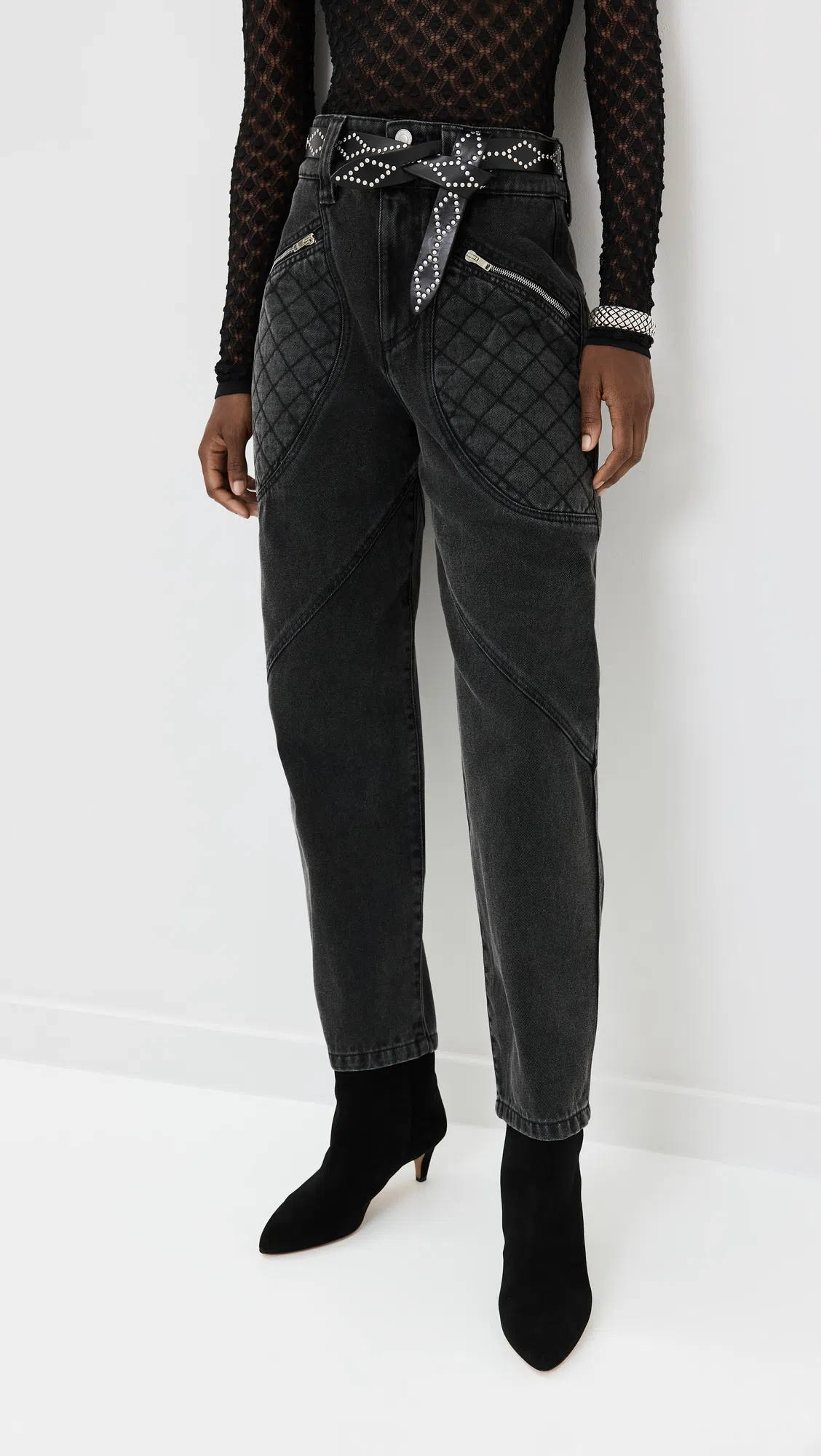 ISABEL MARANT Ladies Leopard Beth Printed Low-top Leather Sneakers In Multi